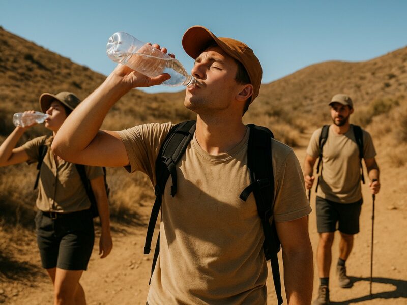 Camminare con il caldo: consigli per non farsi cuocere dal sole (e godersi comunque il viaggio)