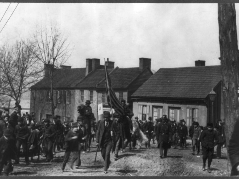 Coxey’s Army (1894): marcia verso Washington